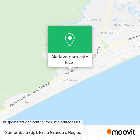 Samambaia (Sp) mapa