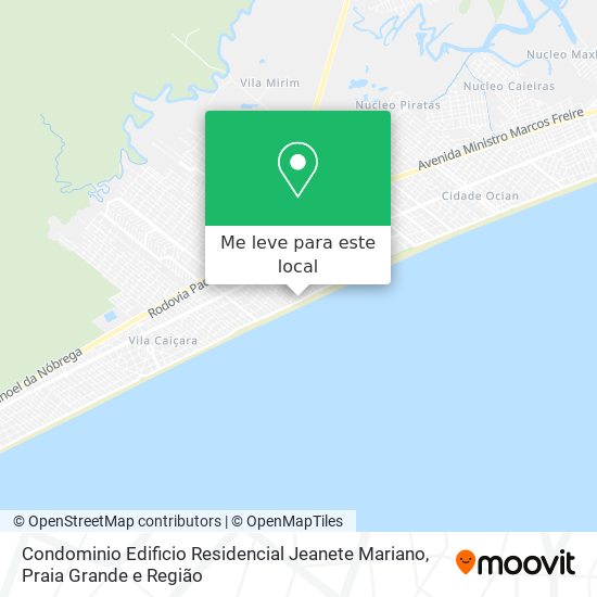 Condominio Edificio Residencial Jeanete Mariano mapa