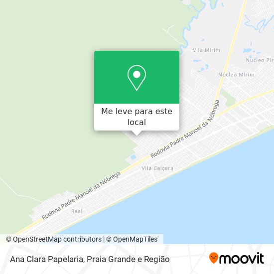 Ana Clara Papelaria mapa