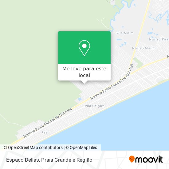 Espaco Dellas mapa