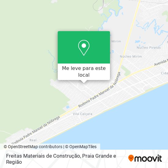 Freitas Materiais de Construção mapa