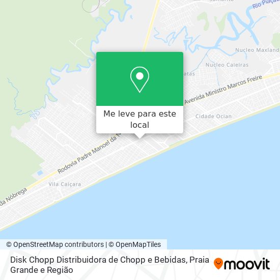 Disk Chopp Distribuidora de Chopp e Bebidas mapa