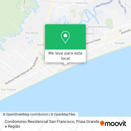 Condominio Residencial San Francisco mapa