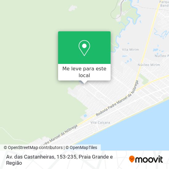 Av. das Castanheiras, 153-235 mapa