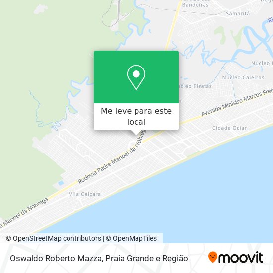 Oswaldo Roberto Mazza mapa
