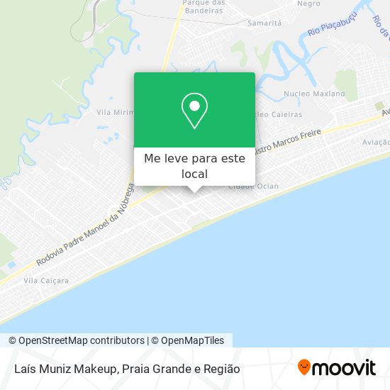 Laís Muniz Makeup mapa