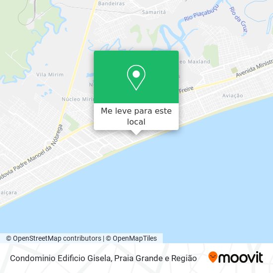 Condominio Edificio Gisela mapa