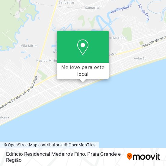 Edificio Residencial Medeiros Filho mapa