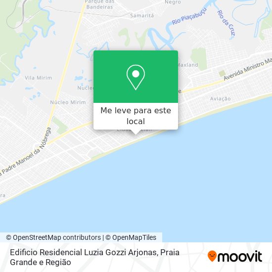 Edificio Residencial Luzia Gozzi Arjonas mapa