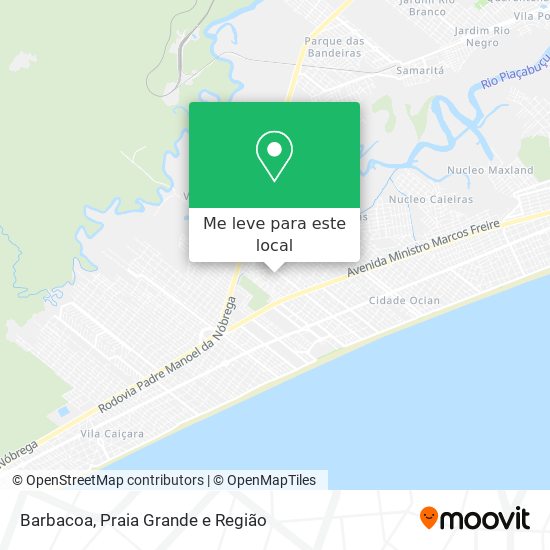 Barbacoa mapa