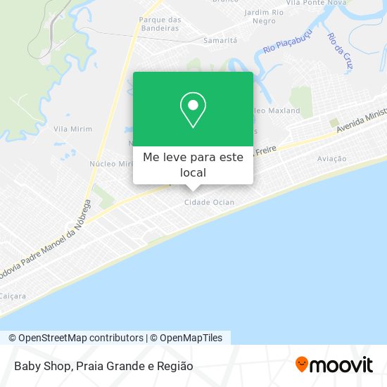 Baby Shop mapa