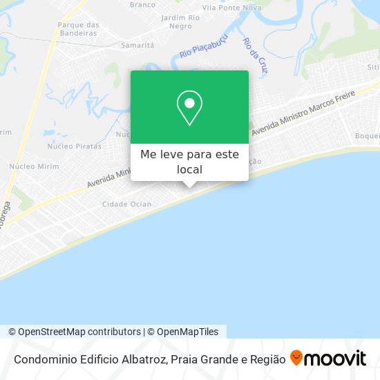 Condominio Edificio Albatroz mapa