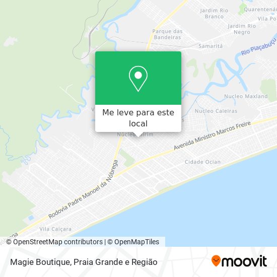 Magie Boutique mapa