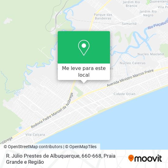 R. Júlio Prestes de Albuquerque, 660-668 mapa