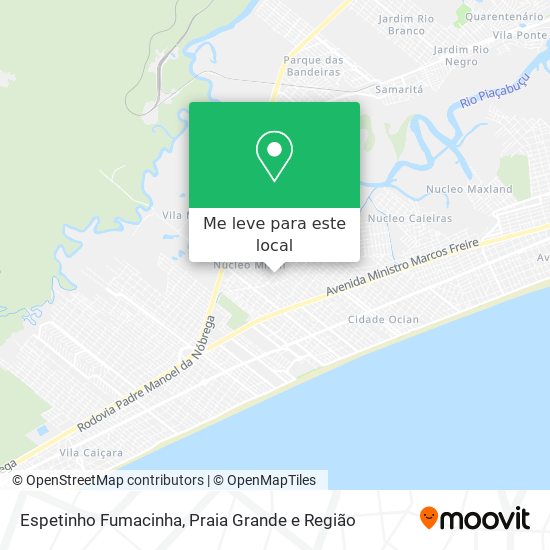 Espetinho Fumacinha mapa