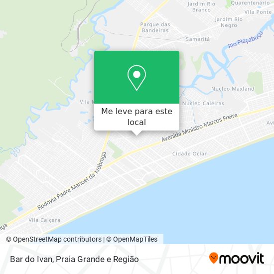 Bar do Ivan mapa