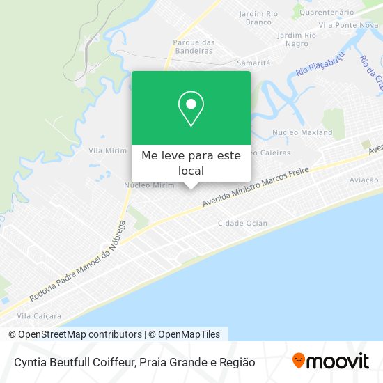 Cyntia Beutfull Coiffeur mapa