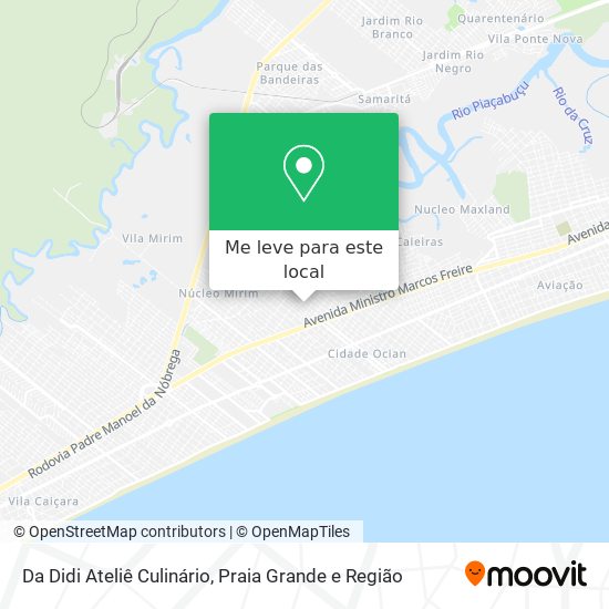 Da Didi Ateliê Culinário mapa