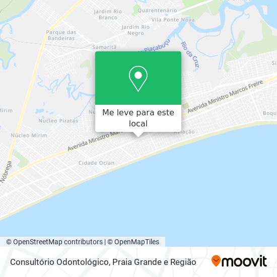 Consultório Odontológico mapa