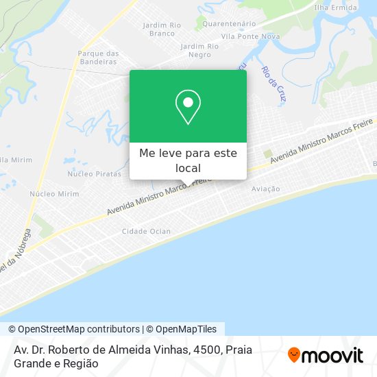Av. Dr. Roberto de Almeida Vinhas, 4500 mapa
