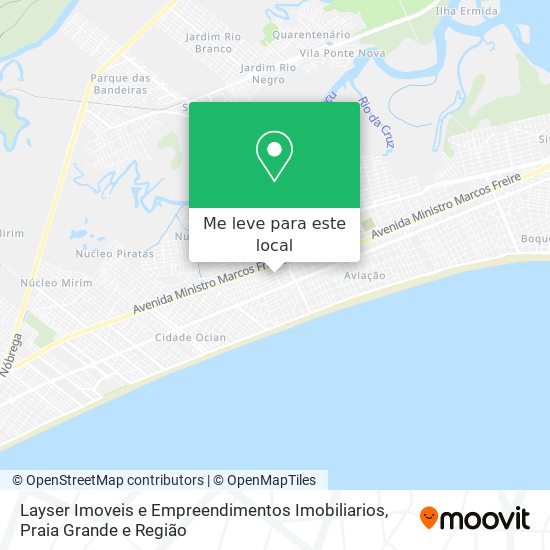Layser Imoveis e Empreendimentos Imobiliarios mapa