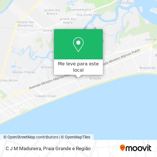 C J M Madureira mapa