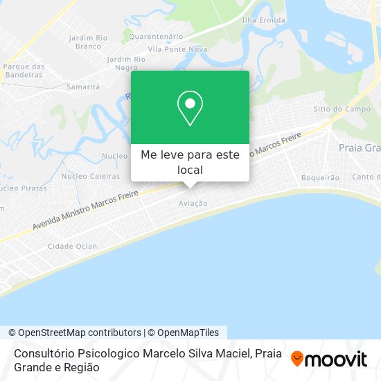 Consultório Psicologico Marcelo Silva Maciel mapa