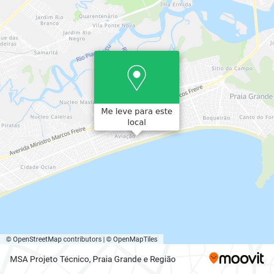 MSA Projeto Técnico mapa