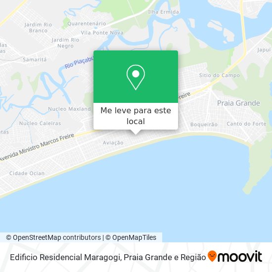 Edificio Residencial Maragogi mapa