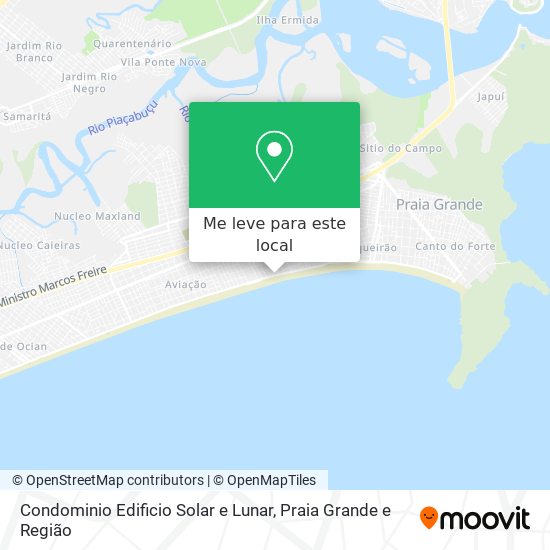 Condominio Edificio Solar e Lunar mapa