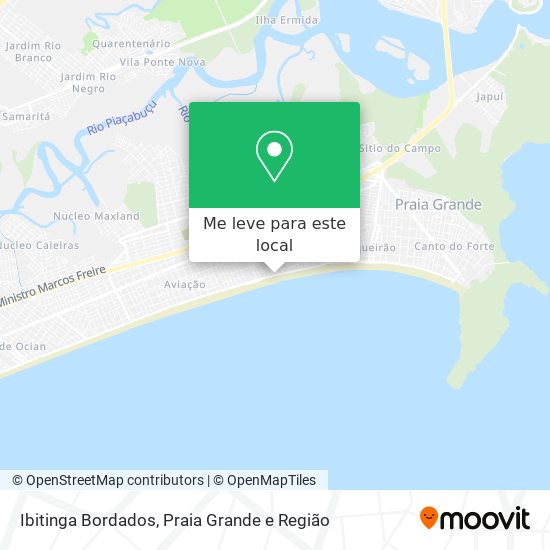 Ibitinga Bordados mapa