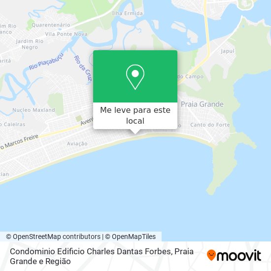 Condominio Edificio Charles Dantas Forbes mapa