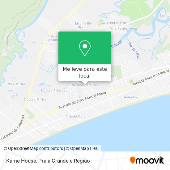 Kame House mapa