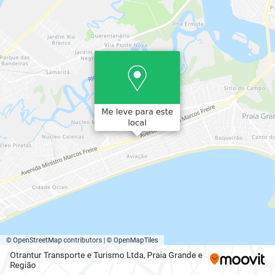 Otrantur Transporte e Turismo Ltda mapa