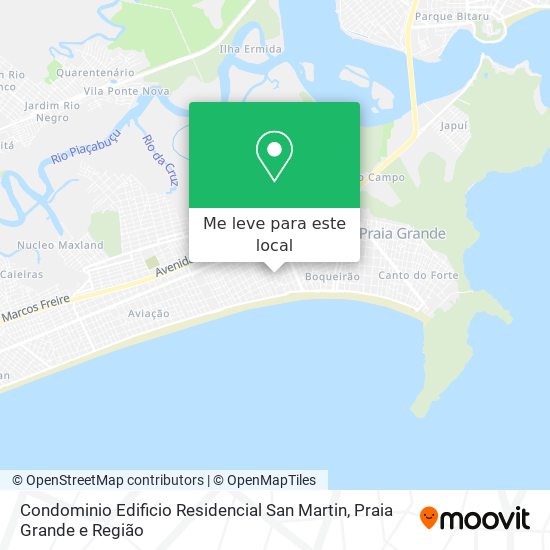 Condominio Edificio Residencial San Martin mapa