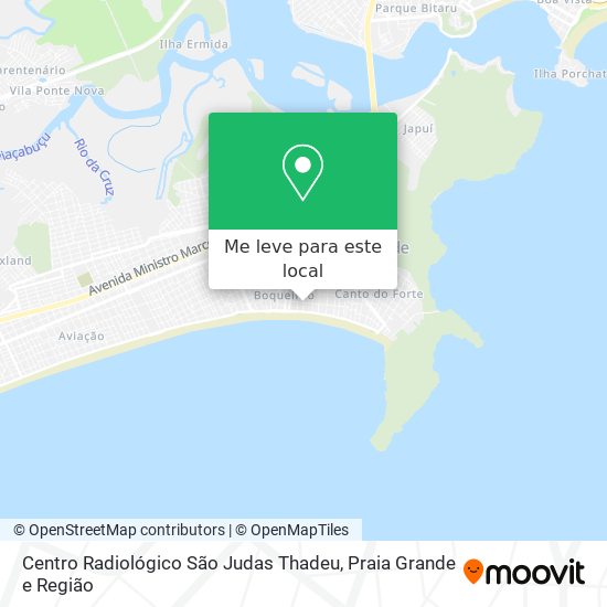 Centro Radiológico São Judas Thadeu mapa