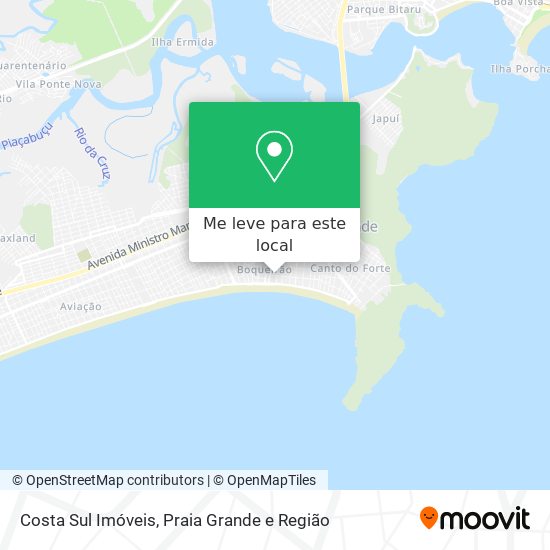 Costa Sul Imóveis mapa