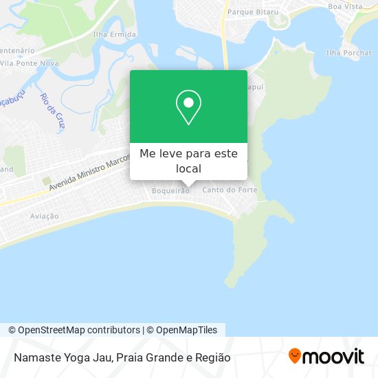 Namaste Yoga Jau mapa