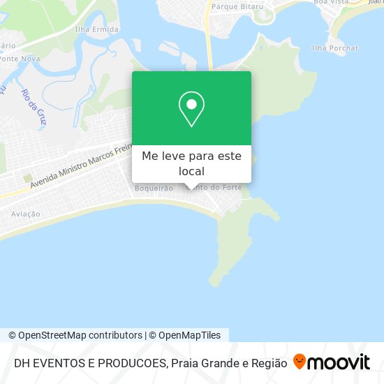 DH EVENTOS E PRODUCOES mapa