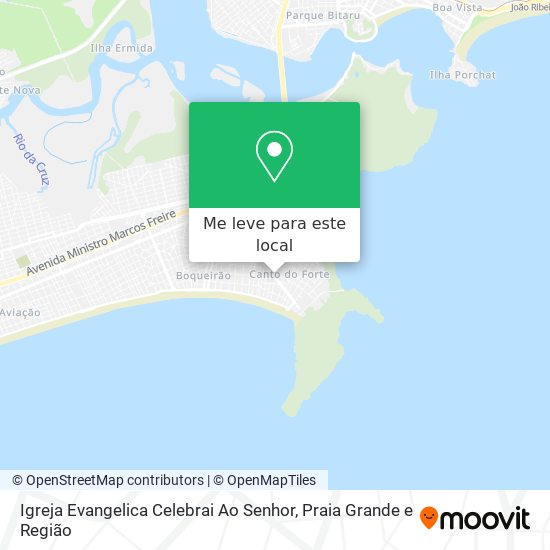 Igreja Evangelica Celebrai Ao Senhor mapa