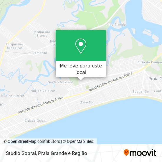 Studio Sobral mapa