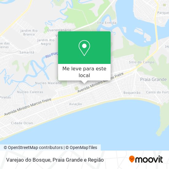 Varejao do Bosque mapa