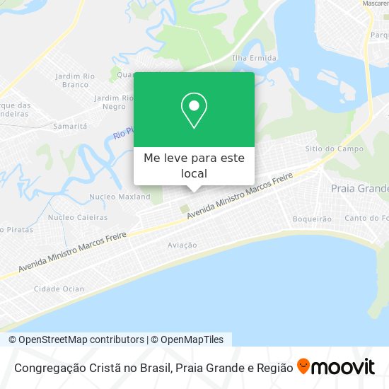 Congregação Cristã no Brasil mapa