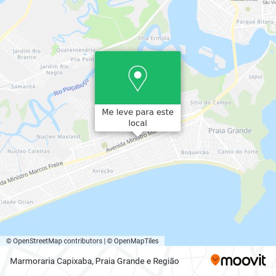 Marmoraria Capixaba mapa