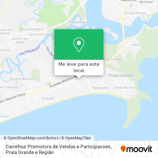 Carrefour Promotora de Vendas e Participacoes mapa