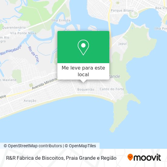 R&R Fábrica de Biscoitos mapa