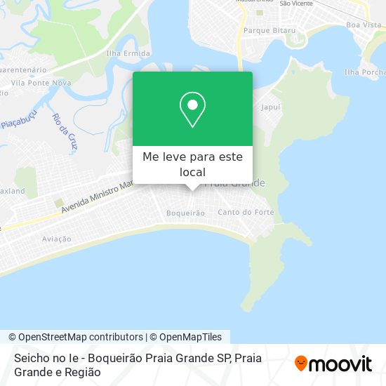 Seicho no Ie - Boqueirão Praia Grande SP mapa