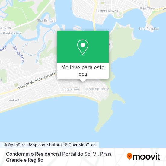 Condominio Residencial Portal do Sol VI mapa