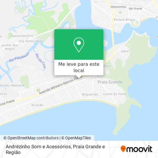 Andrézinho Som e Acessórios mapa