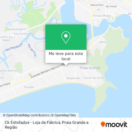 Ck Estofados - Loja de Fábrica mapa